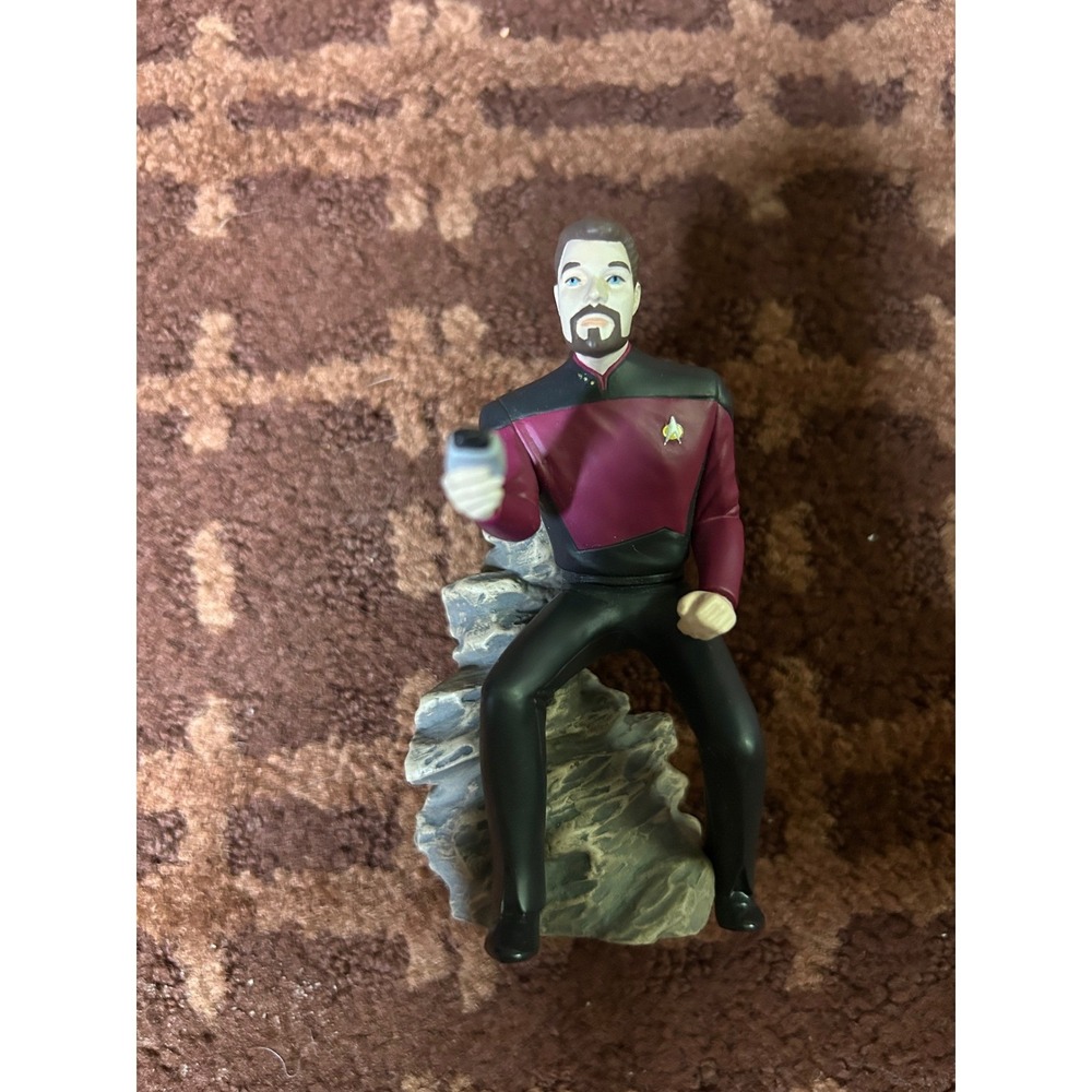 Star Trek‎ TNG Riker Hallmark Ornament 1996 Jonathan Frakes Collectible